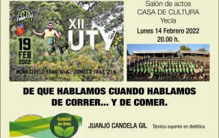 Cartel charla UTY Juanjo Candela